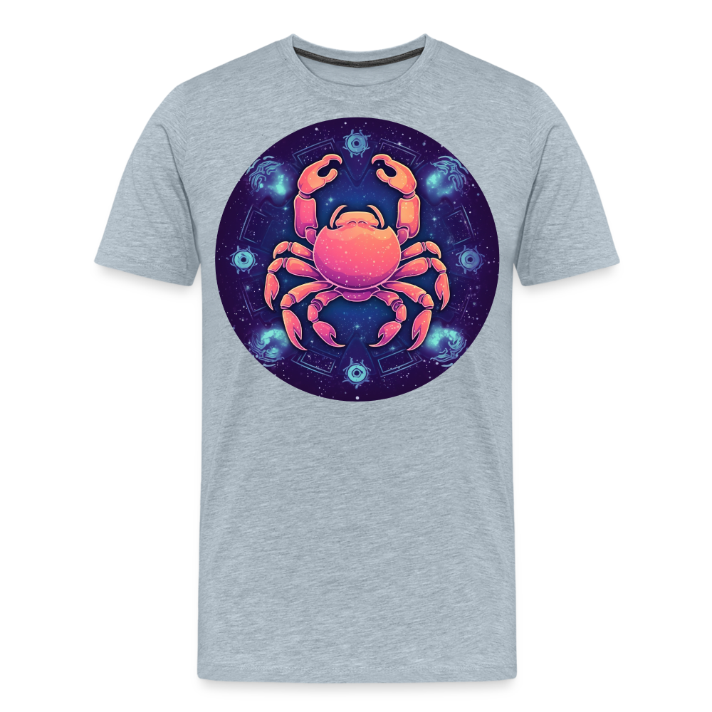 Men's Magic Cancer Premium T-Shirt - heather ice blue