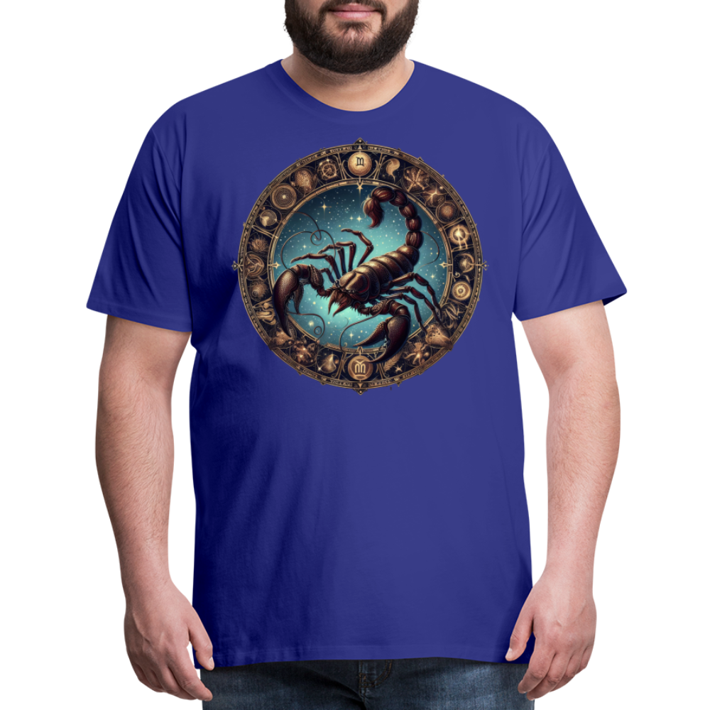 Men's Mythical Scorpio Premium T-Shirt - royal blue