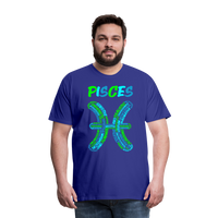 Thumbnail for Men's Power Words Pisces Premium T-Shirt - royal blue