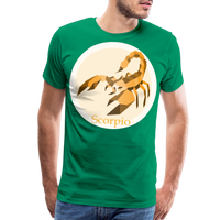 Thumbnail for Men's Mosaic Scorpio Premium T-Shirt - kelly green