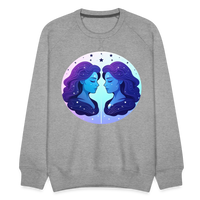 Thumbnail for Men’s Magic Gemini Premium Sweatshirt - heather grey