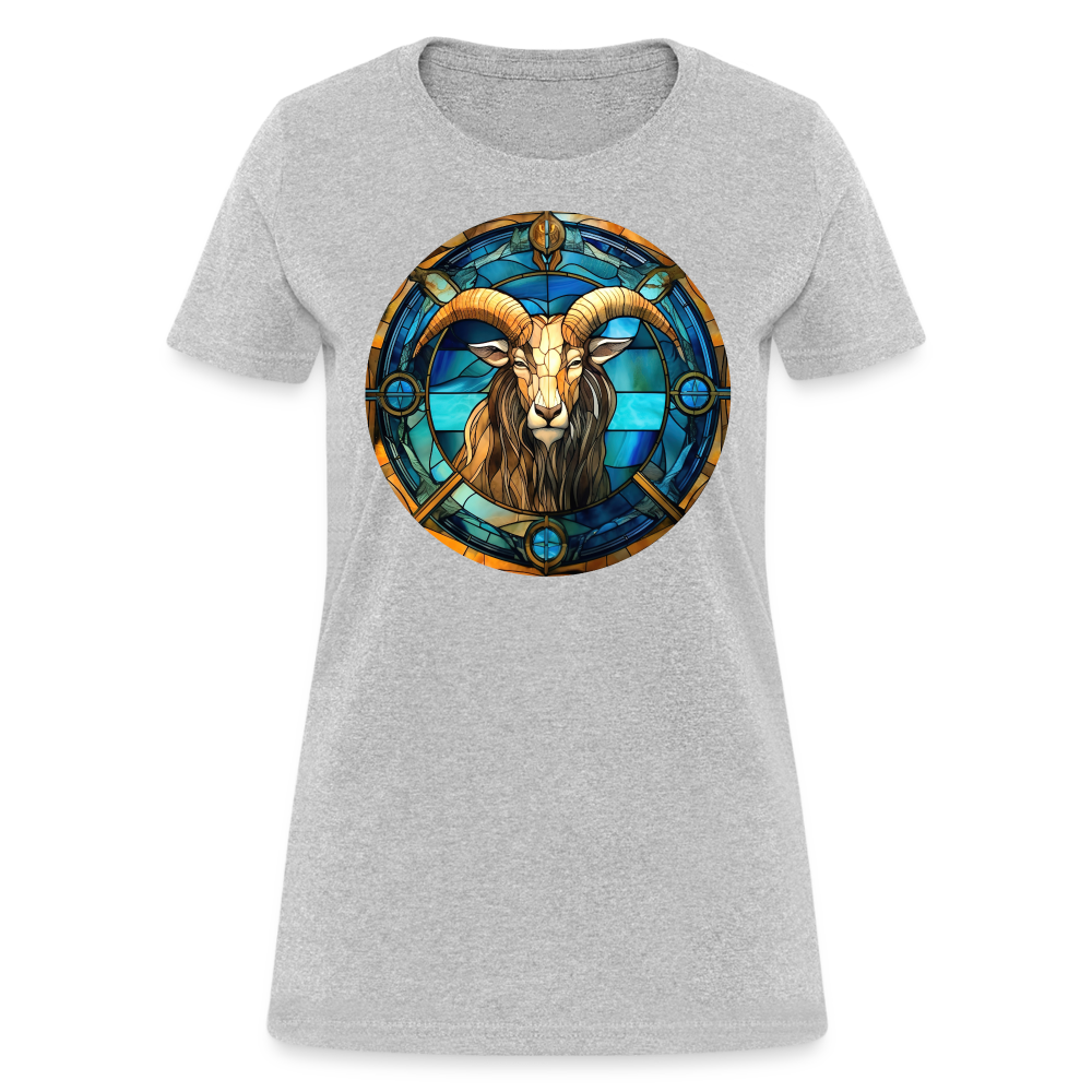 Women's Mosaic Capricorn T-Shirt - heather gray