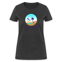 Thumbnail for Women's Dragonfly Oasis V.1 Capricorn T-Shirt - heather black