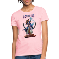 Thumbnail for Women's Astral Aquarius T-Shirt - pink