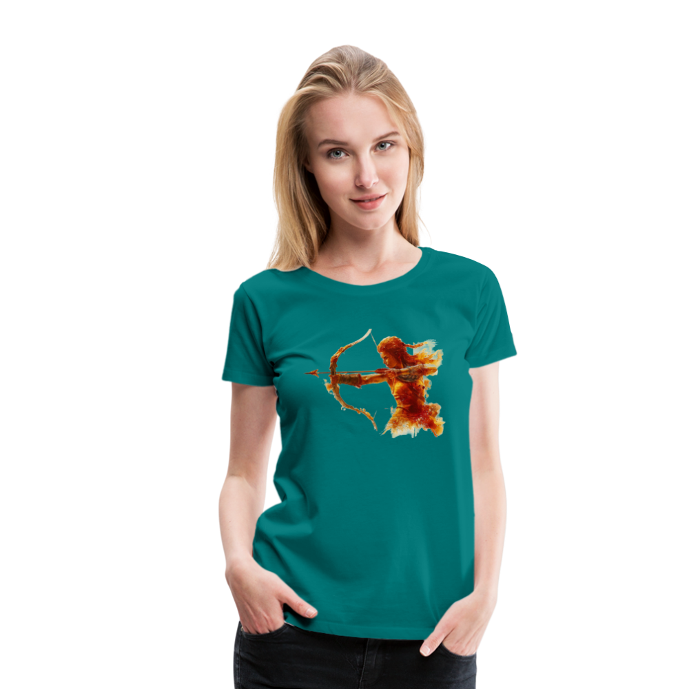 Women’s Mythical Sagittarius Premium T-Shirt - teal