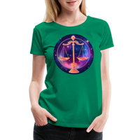 Thumbnail for Women’s Magic Libra Premium T-Shirt - kelly green