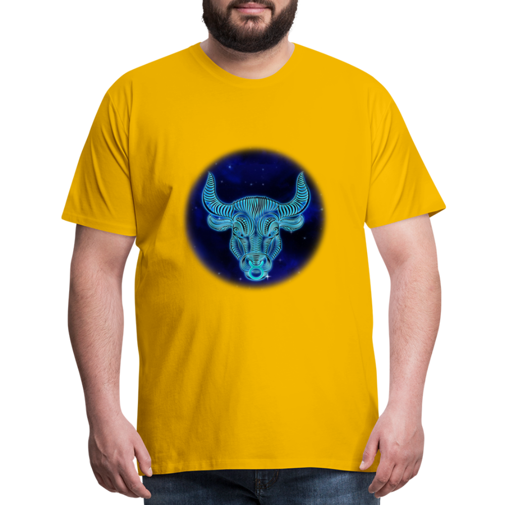 Men's Taurus Premium T-Shirt - sun yellow