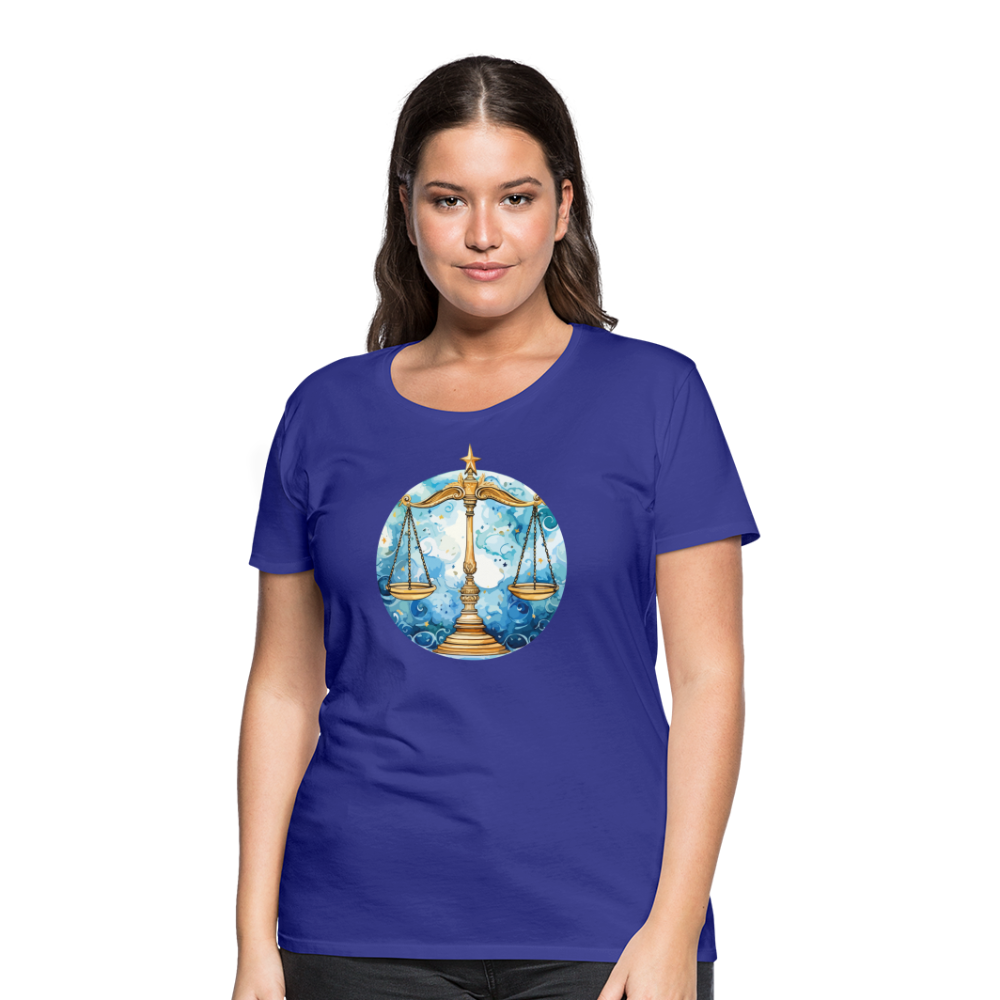 Women’sMythical Libra Premium T-Shirt - royal blue