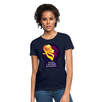 Thumbnail for Women's Glow Aries T-Shirt - navy