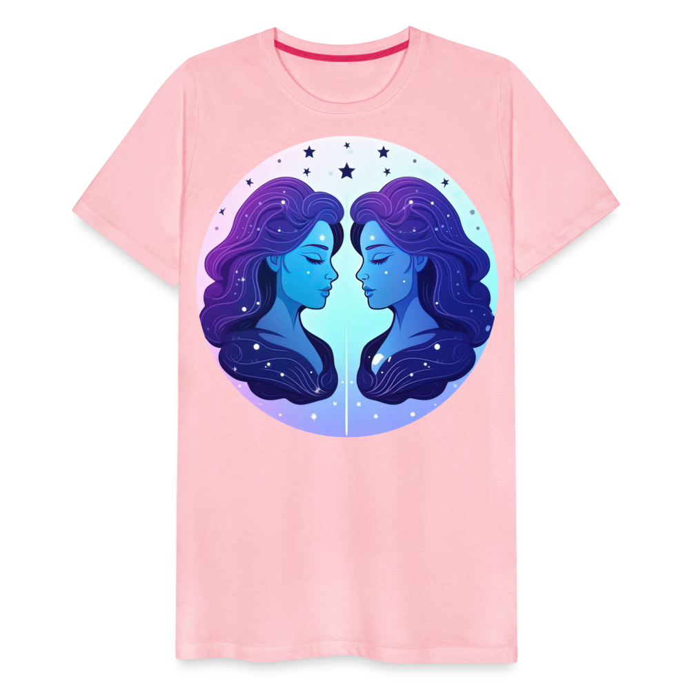 Men's Magic Gemini Premium T-Shirt - pink