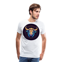 Thumbnail for Men's Magic Taurus Premium T-Shirt - white