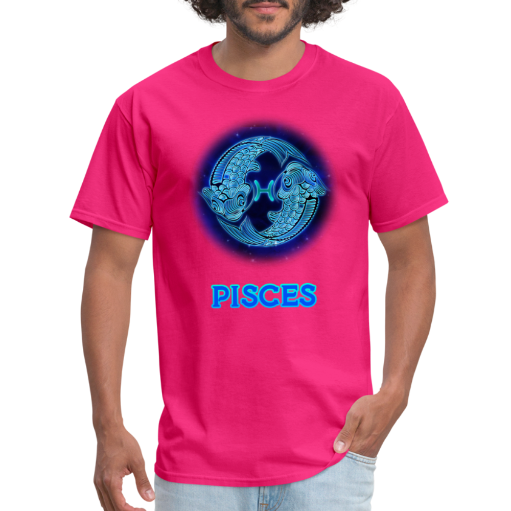 Men's Stellar Pisces Classic T-Shirt - fuchsia