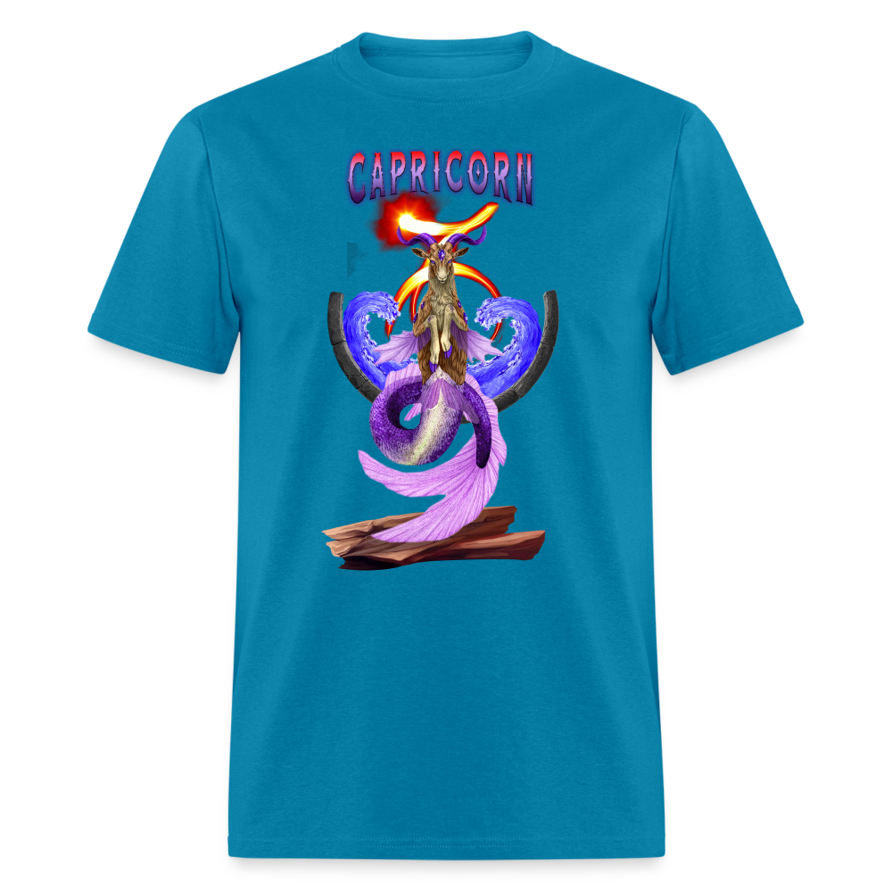 Men's Astral Capricorn Classic T-Shirt - turquoise