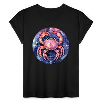 Thumbnail for Women's Mythical Cancer Relaxed Fit T-Shirt - black