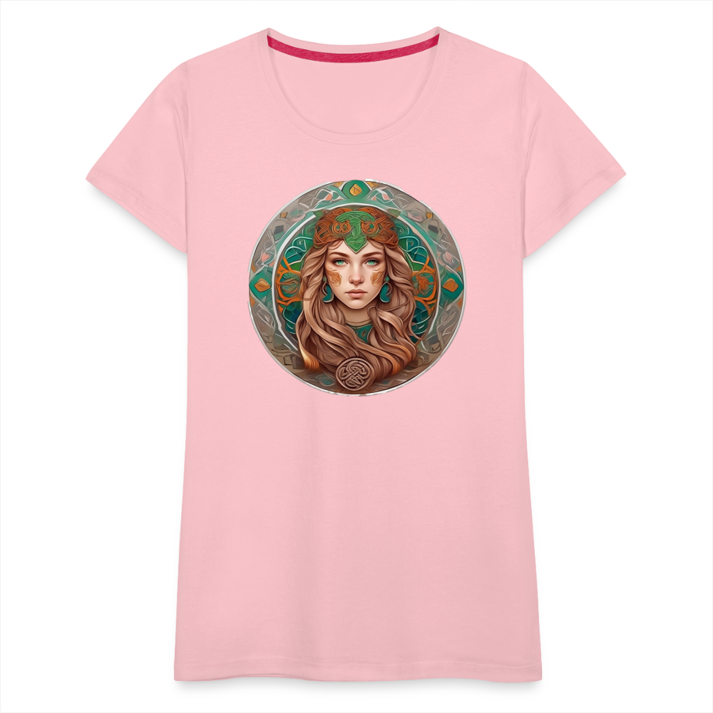 Women’s Mythical Virgo Premium T-Shirt - pink