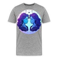 Thumbnail for Men's Magic Gemini Premium T-Shirt - heather gray