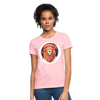 Thumbnail for Women's Symbol Leo T-Shirt - pink