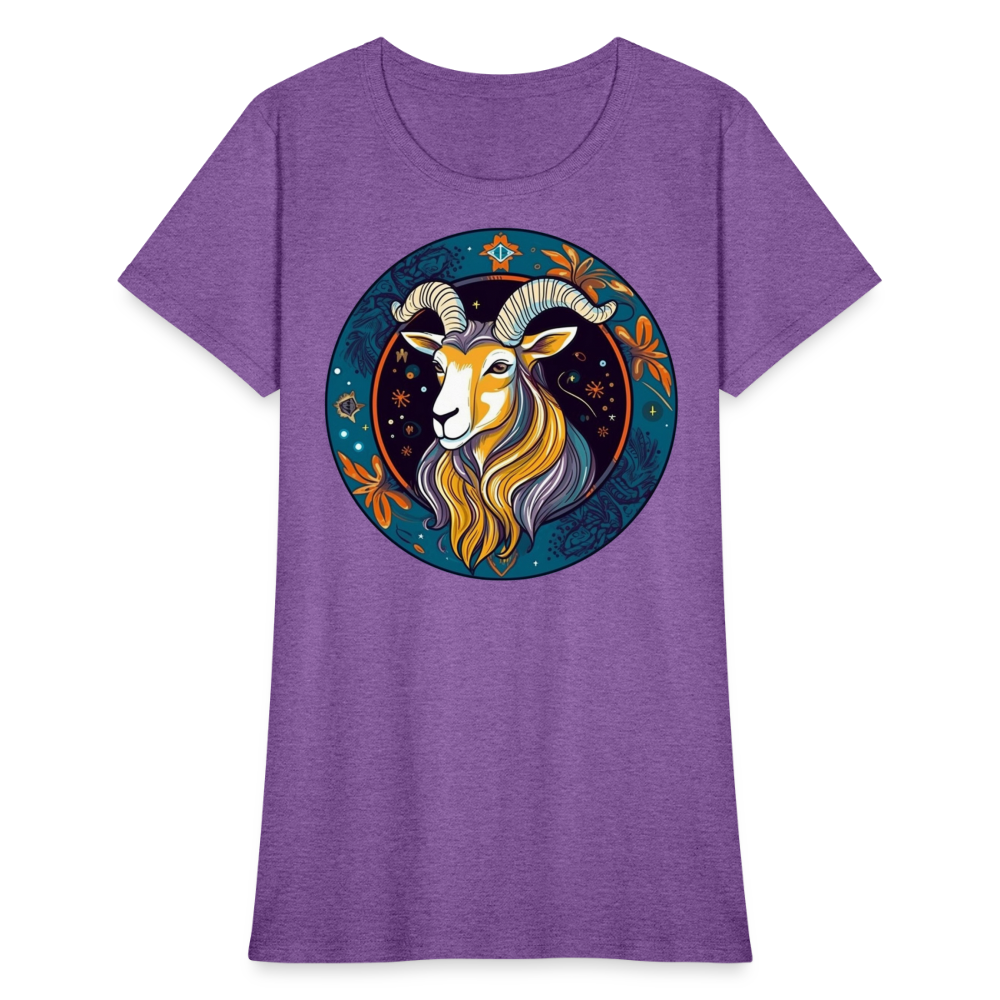 Women's Mythical Capricorn T-Shirt - purple heather