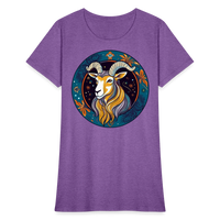 Thumbnail for Women's Mythical Capricorn T-Shirt - purple heather