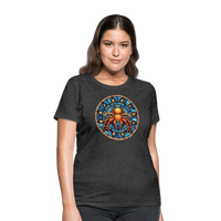 Thumbnail for Women's Mosaic Cancer T-Shirt - heather black