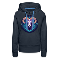 Thumbnail for Women’s Magic Capricorn Premium Hoodie - navy