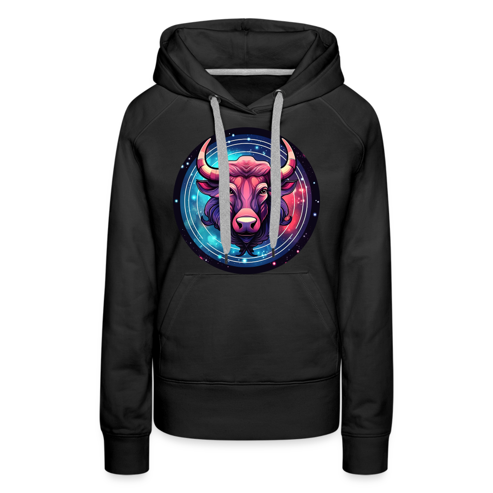 Women’s Mystic Taurus Premium Hoodie - black