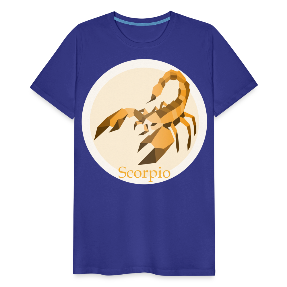 Men's Mosaic Scorpio Premium T-Shirt - royal blue