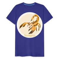 Thumbnail for Men's Mosaic Scorpio Premium T-Shirt - royal blue