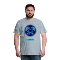 Thumbnail for Men's Gemini Premium T-Shirt - heather ice blue