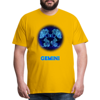 Thumbnail for Men's Gemini Premium T-Shirt - sun yellow