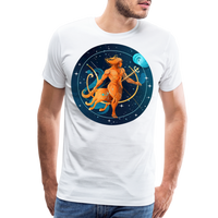 Thumbnail for Men's Mythical Sagittarius Premium T-Shirt - white