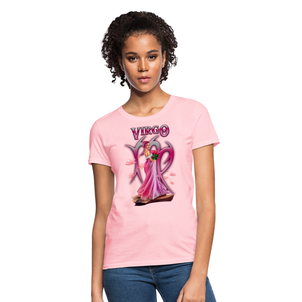 Astral Virgo Women's T-Shirt - pink