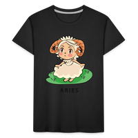 Thumbnail for Kid’s Sweet Astro Aries Premium Organic T-Shirt - black