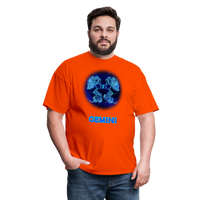 Thumbnail for Men's Stellar Gemini Classic T-Shirt - orange