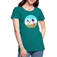 Thumbnail for Women's Dragonfly Oasis V.2 Premium T-Shirt - teal