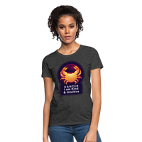 Thumbnail for Women's Glow Cancer T-Shirt - heather black