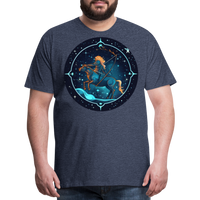 Thumbnail for Men's Magic Sagittarius Premium T-Shirt - heather blue