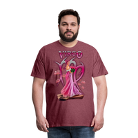 Thumbnail for Men's Astral Virgo Premium T-Shirt - heather burgundy