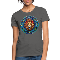 Thumbnail for Women's Mosaic Leo T-Shirt - charcoal