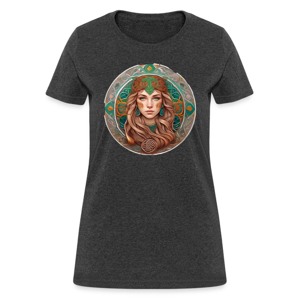 Women's Mythical Virgo T-Shirt - heather black