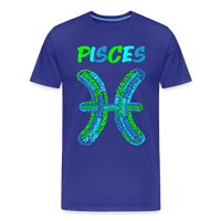 Thumbnail for Men's Power Words Pisces Premium T-Shirt - royal blue