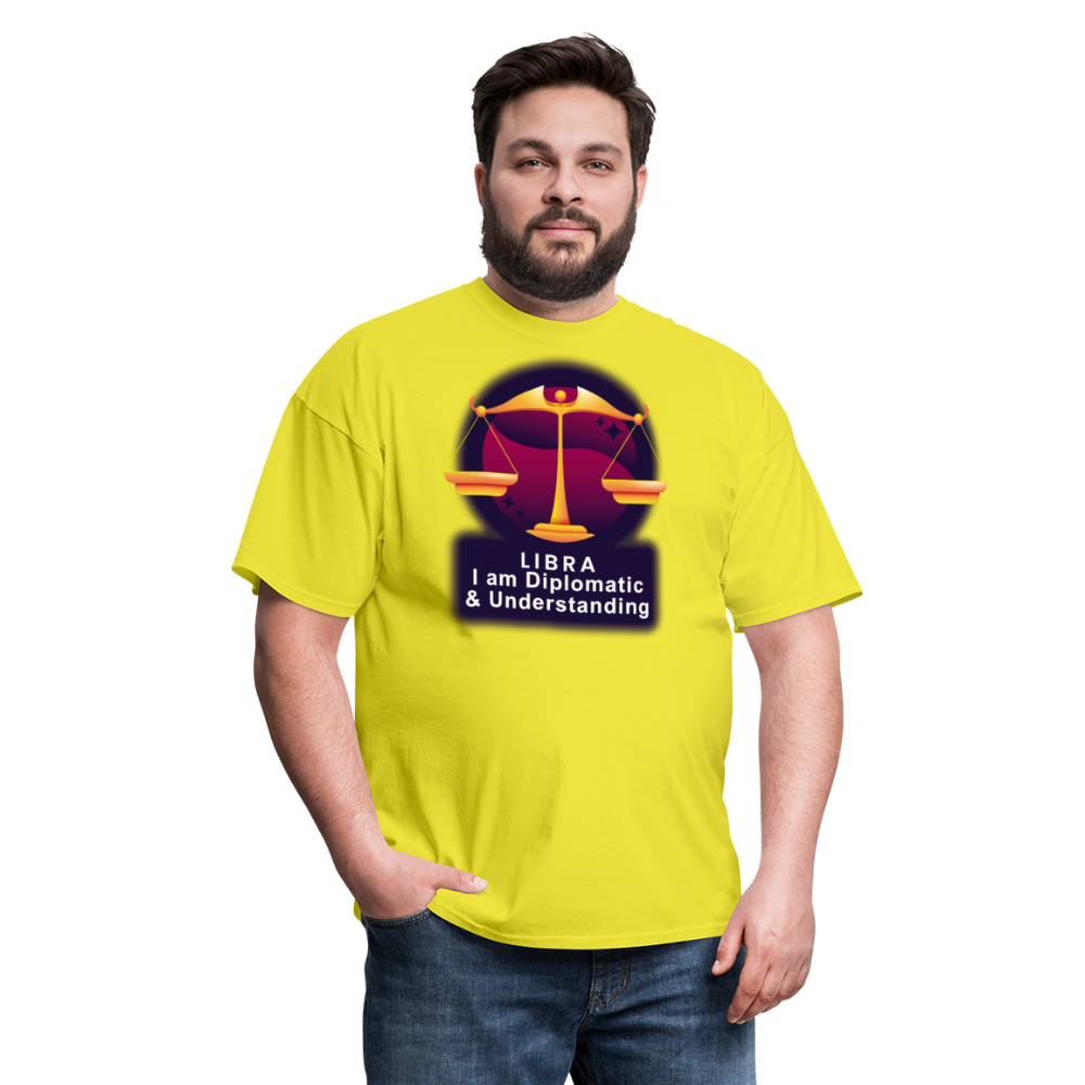 Men's Glow Libra Classic T-Shirt - yellow