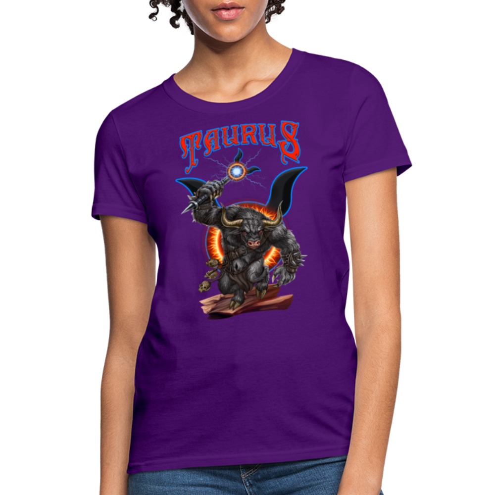 Women's Astral Taurus T-Shirt - purple