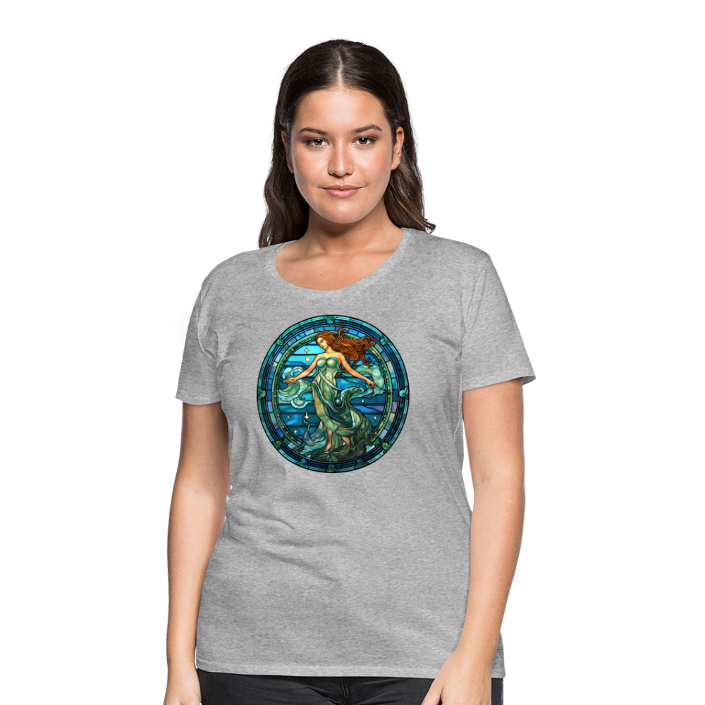 Women’s Mosaic Aquarius Premium T-Shirt - heather gray