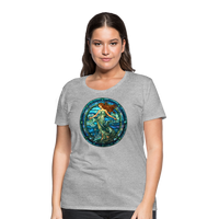 Thumbnail for Women’s Mosaic Aquarius Premium T-Shirt - heather gray