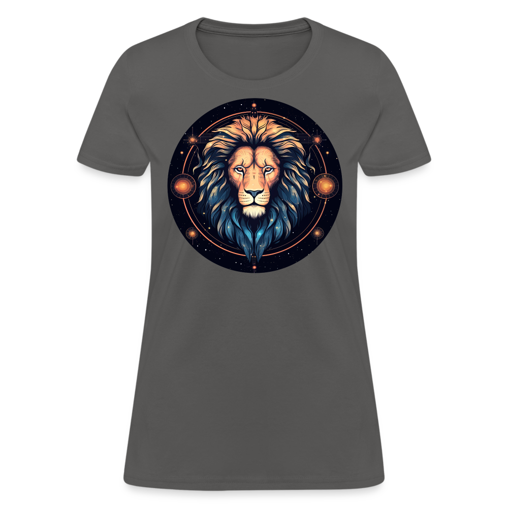 Women's Magic Leo T-Shirt - charcoal