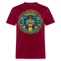 Thumbnail for Men's Mosaic Libra Classic T-Shirt - burgundy