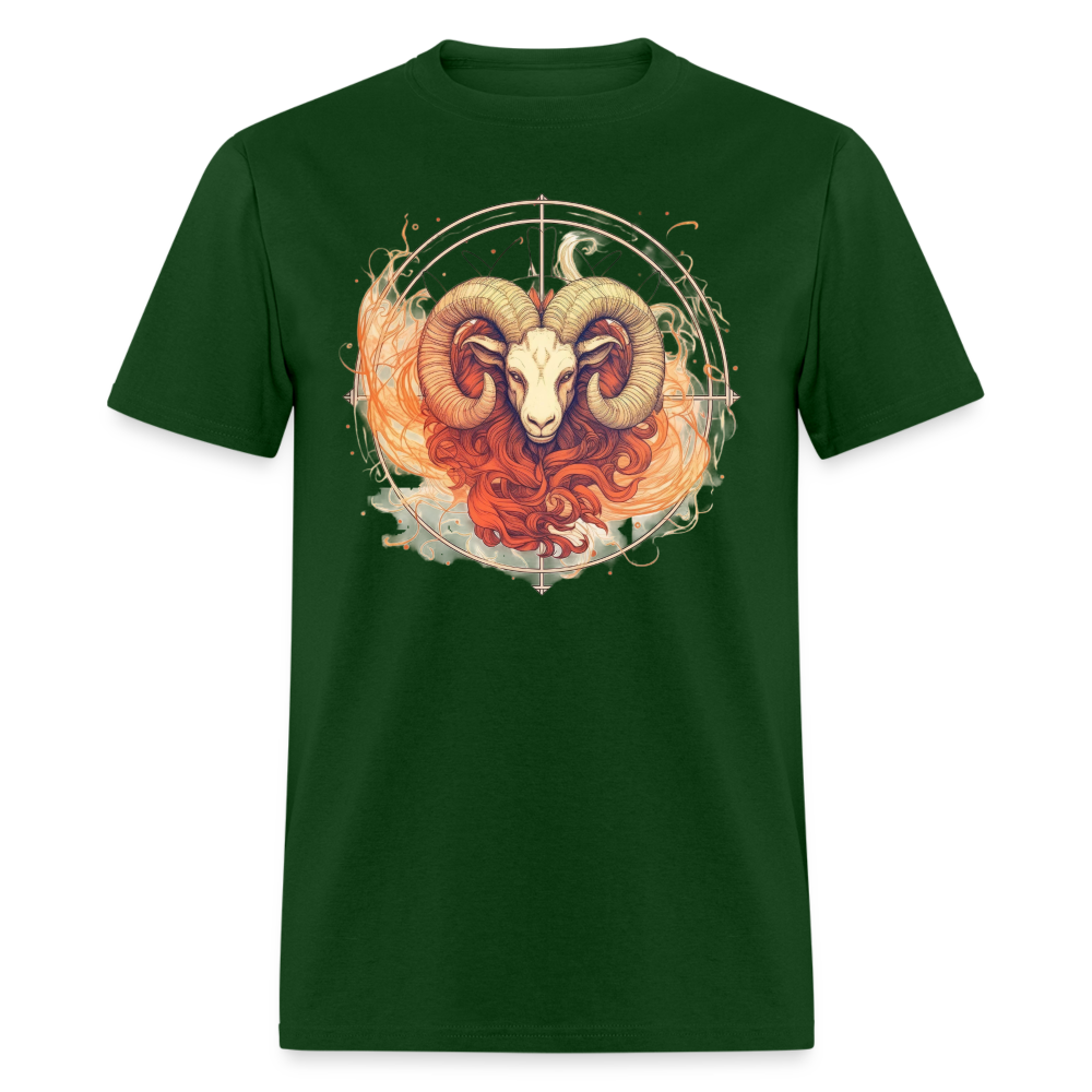 Men's Mythical Aries Classic T-Shirt - forest green