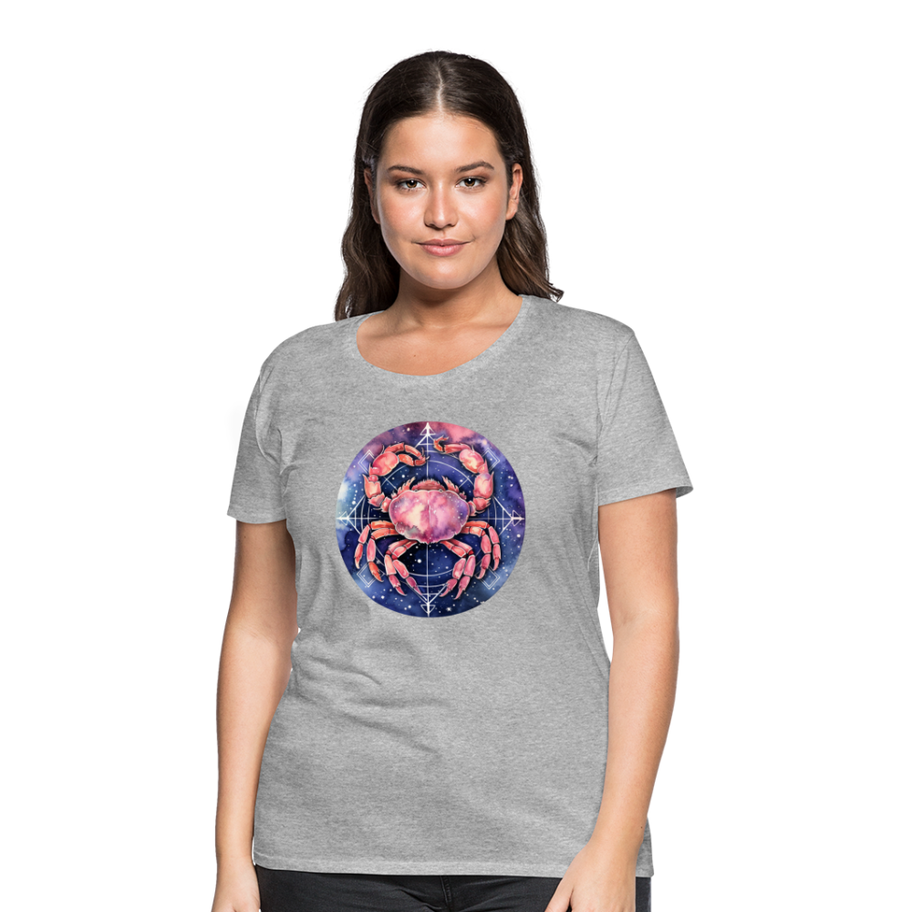 Women’s Mythical Cancer Premium T-Shirt - heather gray