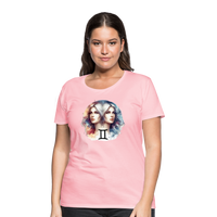 Thumbnail for Women’s Mythical Gemini Premium T-Shirt - pink